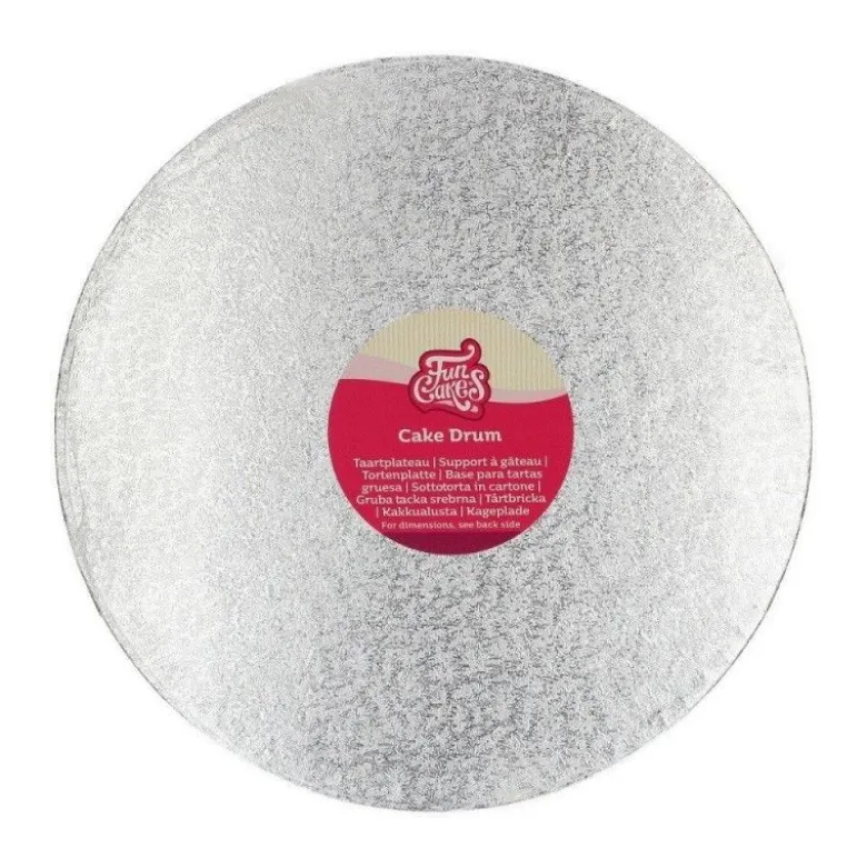 Plateau de présentation rond épais 30cm - FunCakes