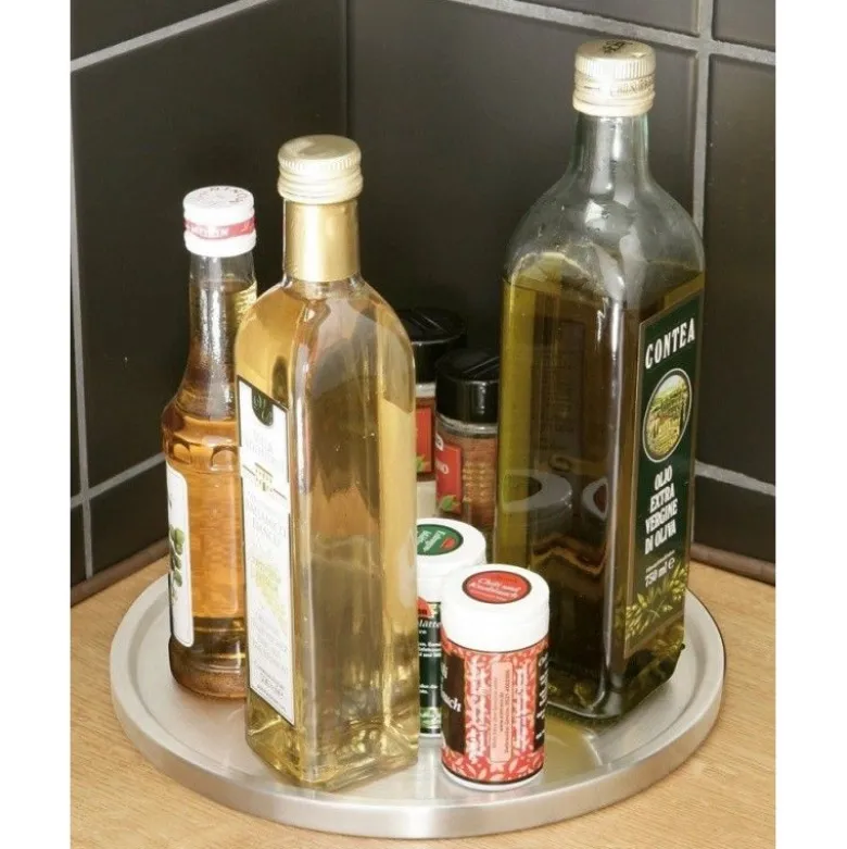 Plateau tournant inox 26,5cm - Chevalier