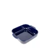 Plat à four carré bleu céramique Appolia 28cm - Peugeot