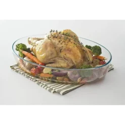 Plat à Four en Verre Ovale 35 x 24 cm 3 L Classic - Pyrex