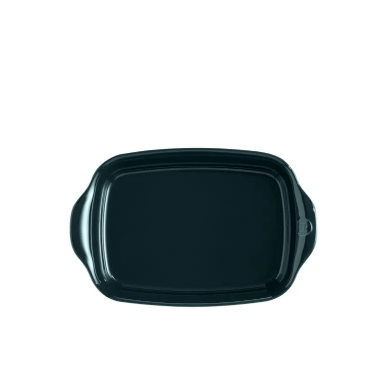 Plat à four rectangulaire 30 cm bleu Belle-Ile - Emile Henry