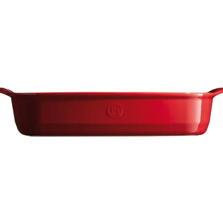 Plat à four rectangulaire 42 cm rouge Grand Cru - Emile Henry