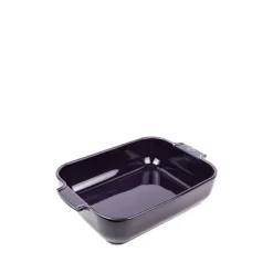 Plat à four rectangulaire céramique aubergine Appolia 32cm - Peugeot