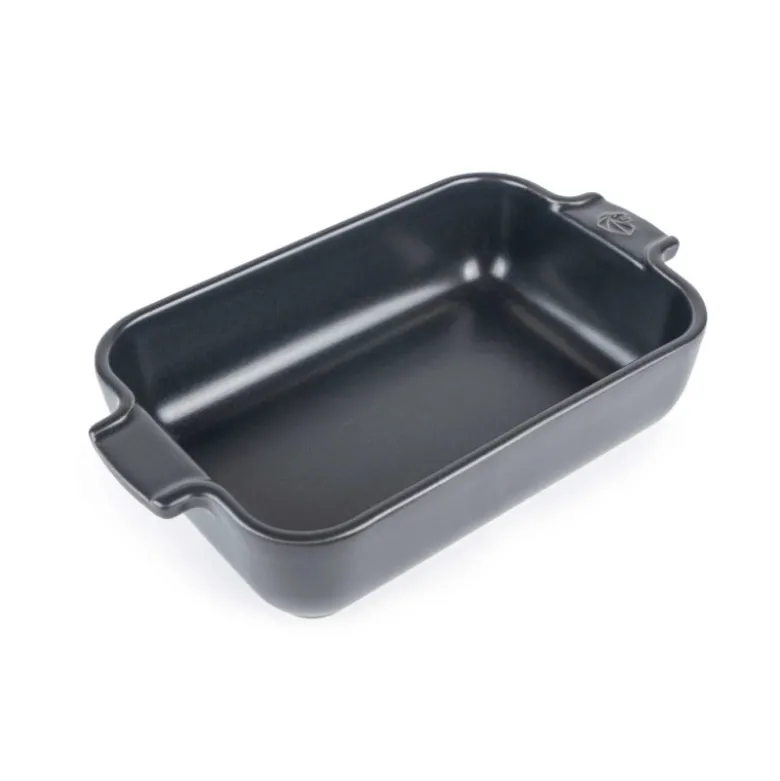 Plat à Four Rectangulaire en Céramique Appolia 22 cm Ardoise - Peugeot