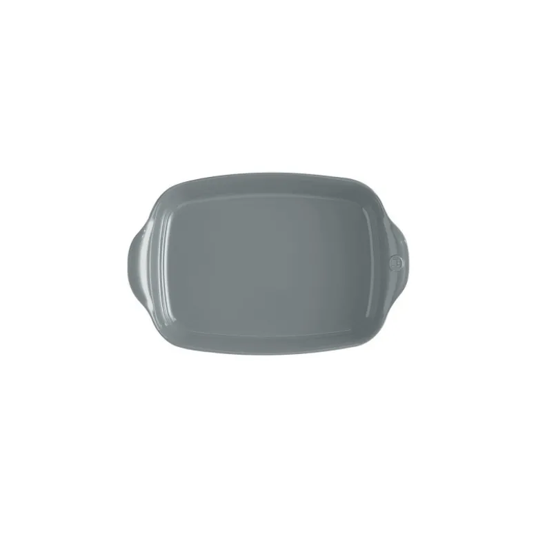 Plat à Four Rectangulaire en Céramique Perle 36,5 x 23,5 cm - Emile Henry