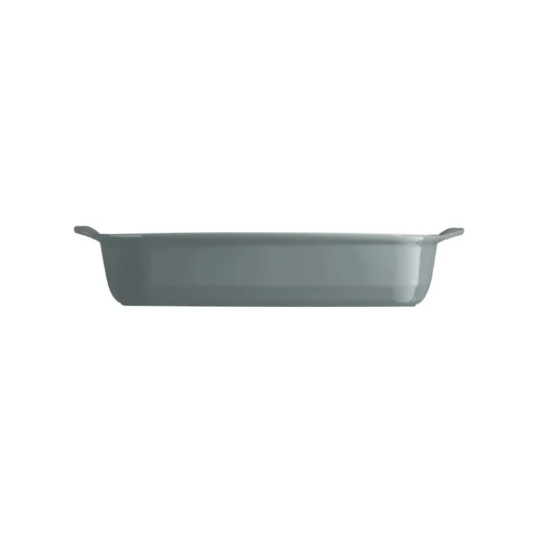 Plat à Four Rectangulaire en Céramique Perle 42,5 x 28 cm - Emile Henry