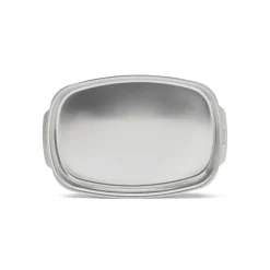 Plat à Four Rectangulaire en Inox 42,2 x 28,3 cm - De Buyer