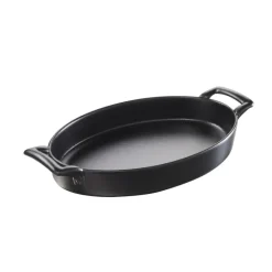 Plat Ovale Noir 28x19 cm Belle Cuisine - Revol