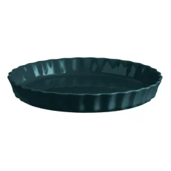 Plat à tarte céramique bleu nuit Belle-Ile 29,5 cm - Emile Henry