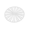 Pochoir Silicone Galette Stries Ø 27 x H 0,2 cm - Silikomart Professional