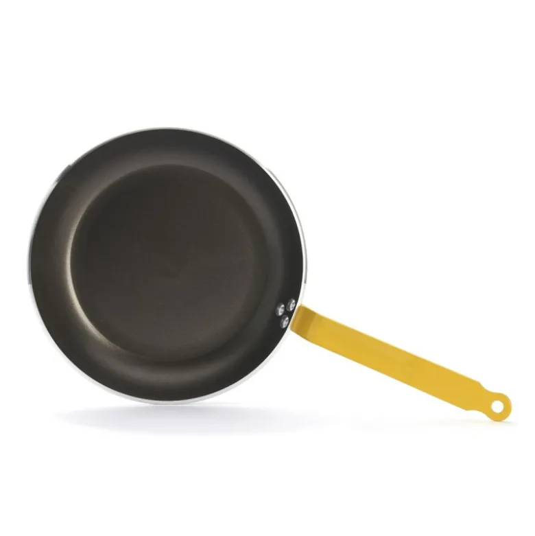 Poêle Choc Resto induction jaune 28cm - De Buyer