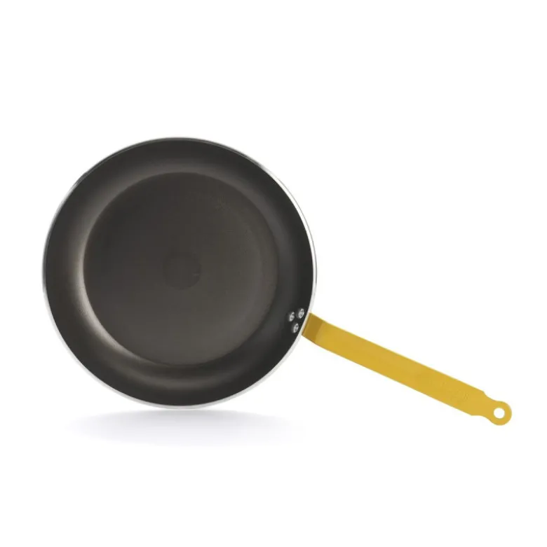 Poêle Choc Resto induction jaune 32cm - De Buyer