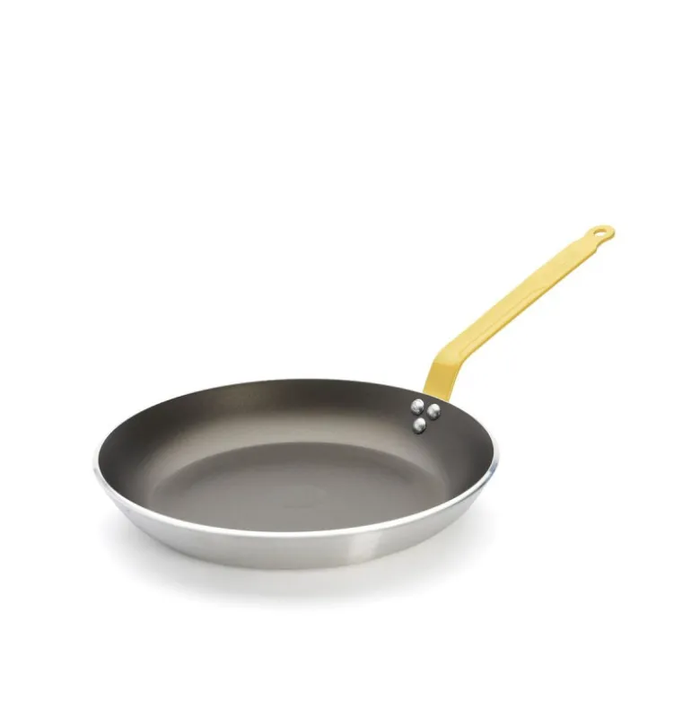Poêle Choc Resto induction jaune 32cm - De Buyer