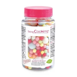 Pot décors sucrés Bubbles Multi 70g - ScrapCooking