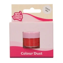 Poudre alimentaire rouge cerise - Funcakes
