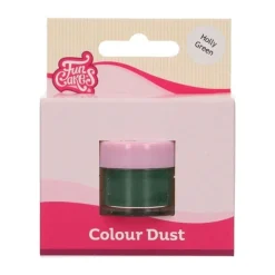 Poudre alimentaire vert Holly Green - FunColours