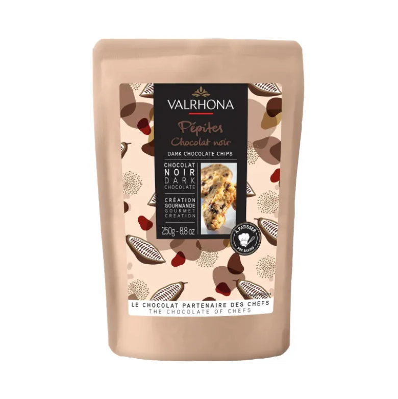Pépites de Chocolat Noir 250g - Valrhona