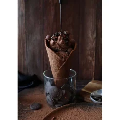Préparation Glace Cacao - ScrapCooking