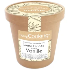 Préparation Glace Vanille - ScrapCooking