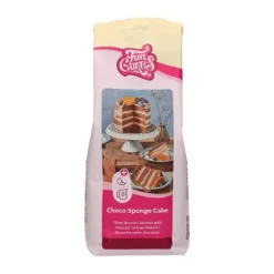 Préparation génoise chocolat 1kg - FunCakes