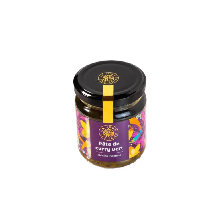 Pâte de curry vert Thaï 200g - Le Comptoir Colonial