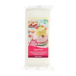 Pâte à sucre blanc vanille 1kg - FunCakes