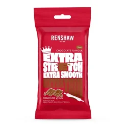 Pâte à Sucre Extra Marron Goût Chocolat 1kg - Renshaw