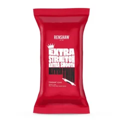 Pâte à Sucre Extra Noir 250g - Renshaw