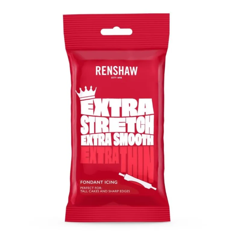 Pâte à Sucre Extra Rouge 250g – Renshaw