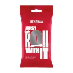 Pâte à Sucre Pro Gris 250g - Renshaw