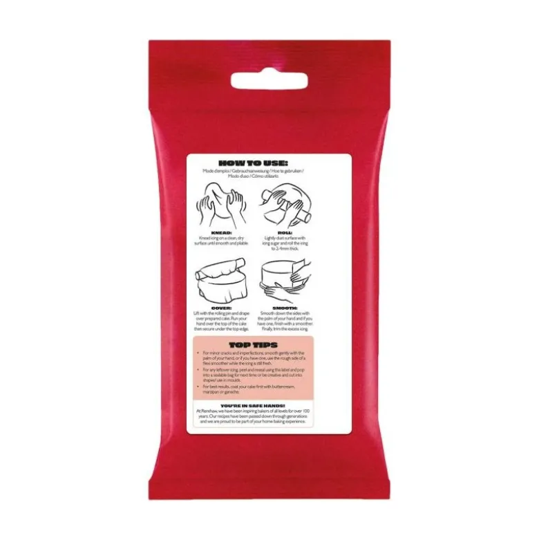 Pâte à Sucre Pro Pêche 250g - Renshaw