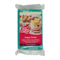 Pâte à sucre turquoise 250g - FunCakes