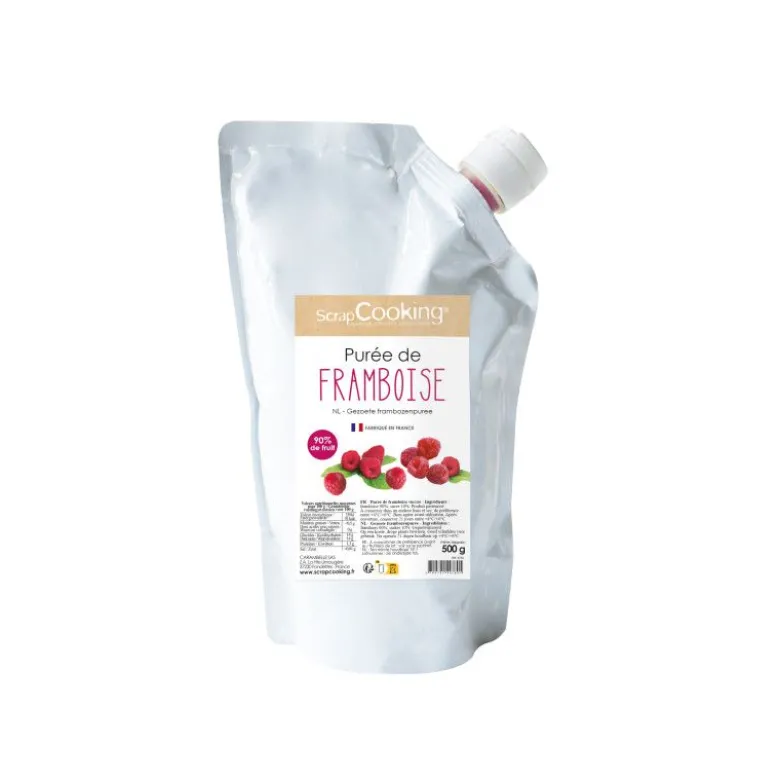 Purée de Framboise 500g - Scrapcooking