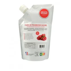 Purée de Framboise 1kg - Fruits Rouges & Co
