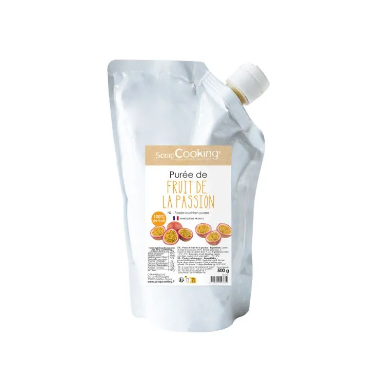Purée de Fruit de la Passion 500g - Scrapcooking