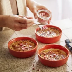 Ramequin crème brûlée 12cm rouge grand cru - Emile Henry