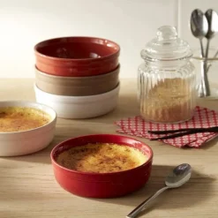 Ramequin crème brûlée 12cm rouge grand cru - Emile Henry