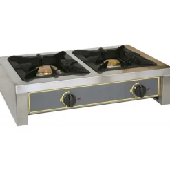 Réchaud inox 2 feux - Waffle Maker