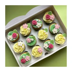 Rose pâte à sucre rose x6 - Funcakes