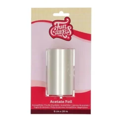 Rouleau rhodoid acétate alimentaire H8cm - FunCakes