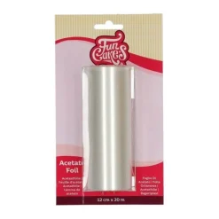 Rouleau rhodoid alimentaire H12cm 20m - FunCakes