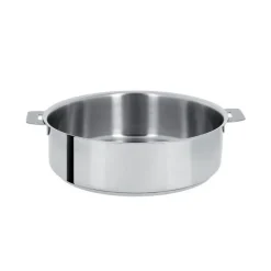 Sauteuse inox Mutine 24cm manche amovible - Cristel