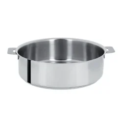 Sauteuse inox Mutine 28cm manche amovible - Cristel