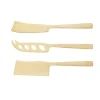 Set 3 couteaux à fromage doré cuivré - Artesa