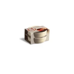 Set de 2 Ramequins à Crème Brûlée en Céramique Ø 12 cm Argile - Emile Henry