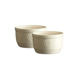 Set de 2 Ramequins en Céramique N°10 cm Argile - Emile Henry