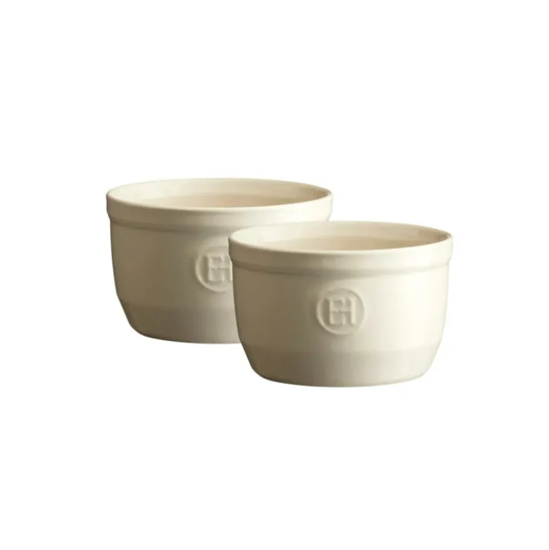 Set de 2 Ramequins en Céramique N°10 cm Argile - Emile Henry