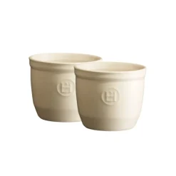 Set de 2 Ramequins en Céramique N°8 cm Argile - Emile Henry