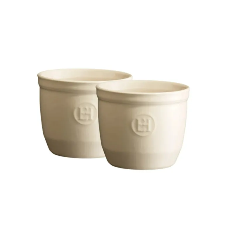Set de 2 Ramequins en Céramique N°8 cm Argile - Emile Henry