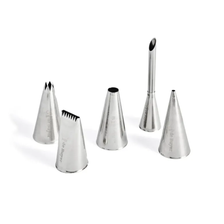 Set 5 douilles en Inox assorties - De Buyer